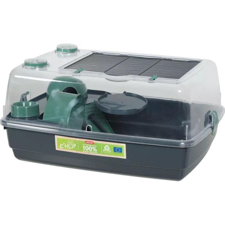 Tootefoto - Zolux ZOLUX Hamster cage EHOP 55 cm, green color