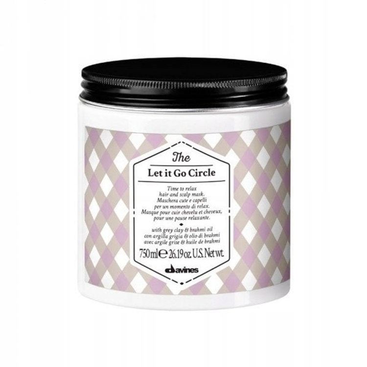 Tootefoto - Davines The Let it Go Circle juuksehoolduskreem mask, niisutav, s risemise kontroll, 750 ml unisex