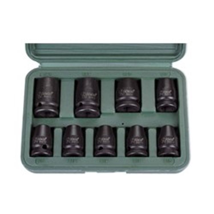 Tootefoto - Padrunv tmete komplekt 1/2" l gi ( hetaoline), 9 tk, profiil: TORX, e-TORX padrun: E10, E11, E12, E14, E16, E18, E20, E22, E24,