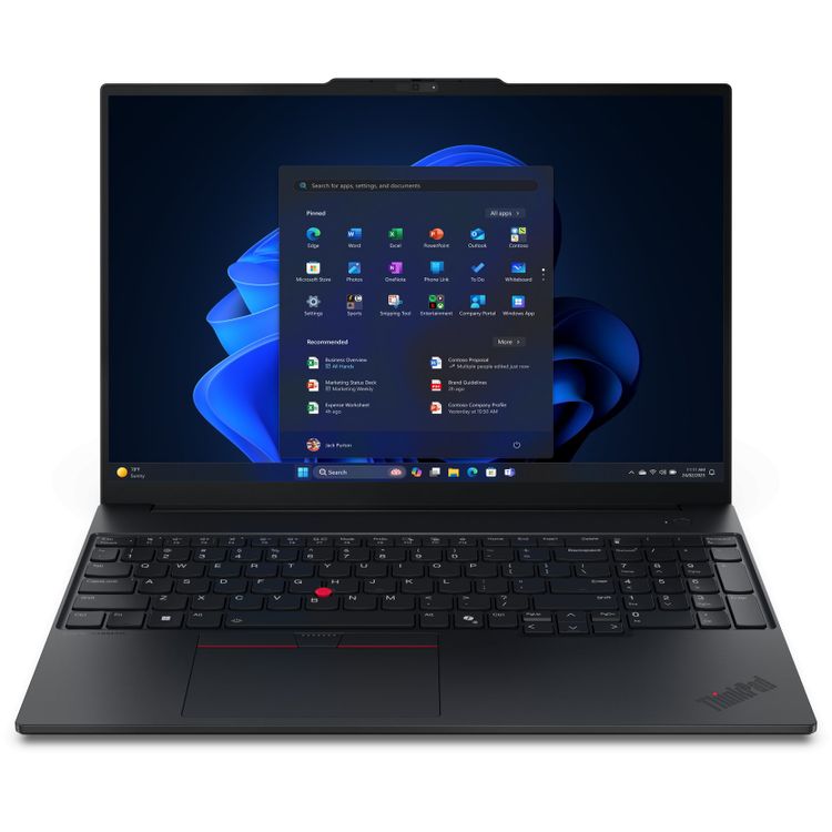 Tootefoto - Lenovo ThinkPad E16 Gen 3 (Intel) Intel Core Ultra 5 225U s learvuti 40,6 cm (16") WUXGA 16 GB DDR5-SDRAM 512 GB SSD Wi-Fi 6E (802.11ax) Windows 11 Pro Must