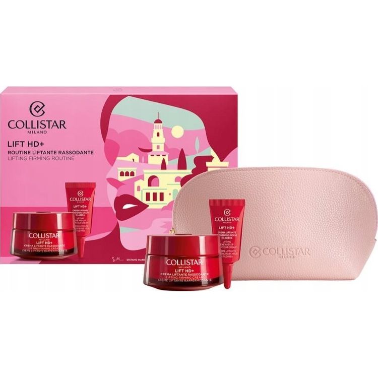 Tootefoto - Collistar COLLISTAR SET (FIRMING LIFTING CREAM 50ML + LIFTING EYE AND LIP CONTOUR CREAM 15ML + PROTECTIVE MAGIC DROPS SACHET + COSMETICS BAG)