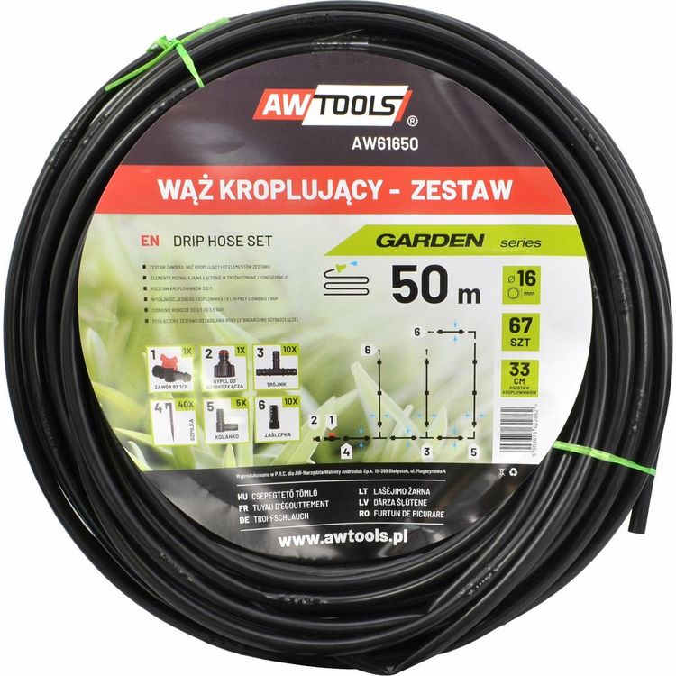 Tootefoto - AWTools AW TILUTUSVOOLIKOGU KOMPLEKT 50m