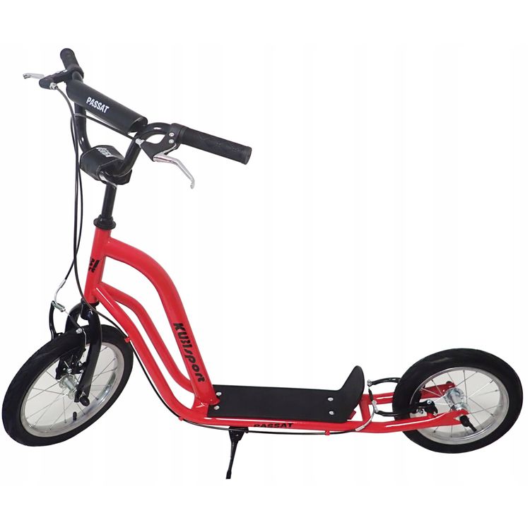 Tootefoto - Hulajnog lastele lastele kaherattaline linn punane Kubisport 90 kg