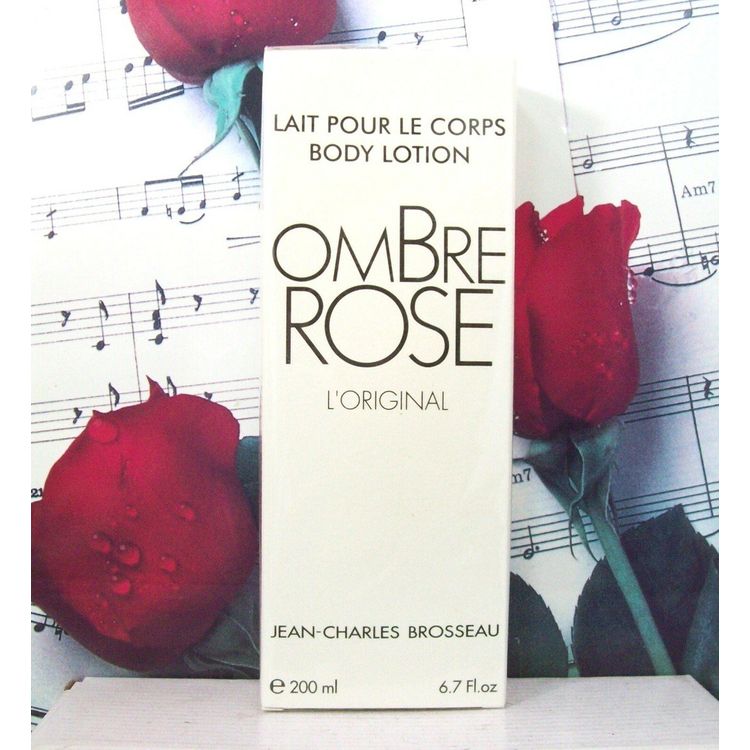 Tootefoto - Jean Charles Brosseau, Ombre Rose, looduslik, niisutav, kehakreem, 200 ml naistele
