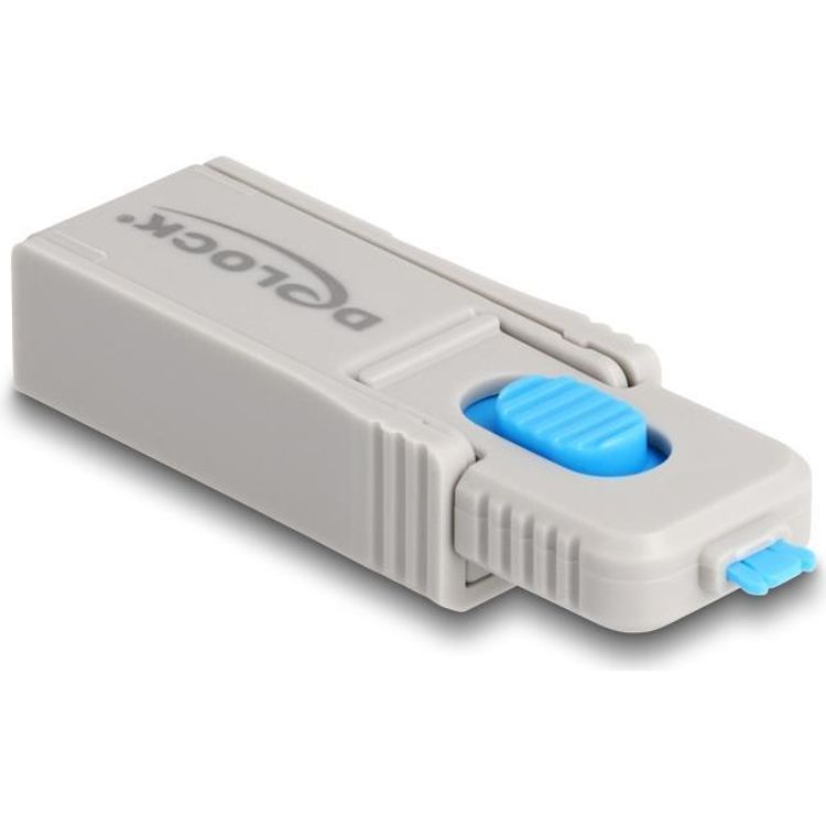 Tootefoto - DeLOCK 20927 Schnittstellenblockierung Schnittstellenblockierung + Schl ssel DisplayPort Blau - Grau Kunststoff 5 St ck(e) (20927)