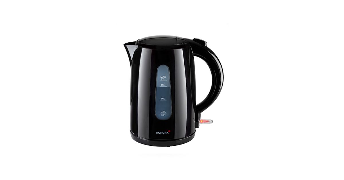 Russell Hobbs Black Cordless Kettle 1.7L, Kettles