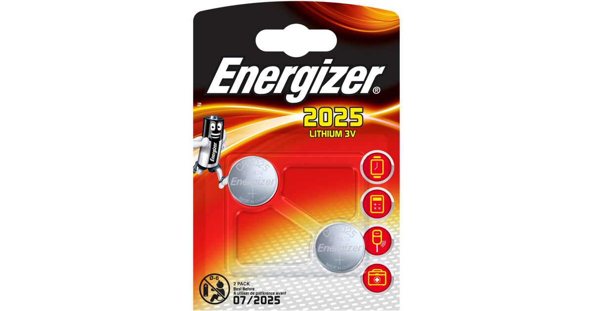 Buy Energizer Ultimate 2025 Button cell CR 2025 Lithium 170 mAh 3 V 2 pc(s)
