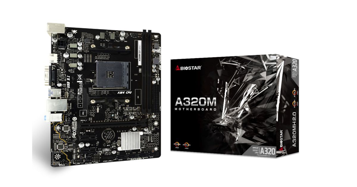 Amd hot sale a320 motherboard