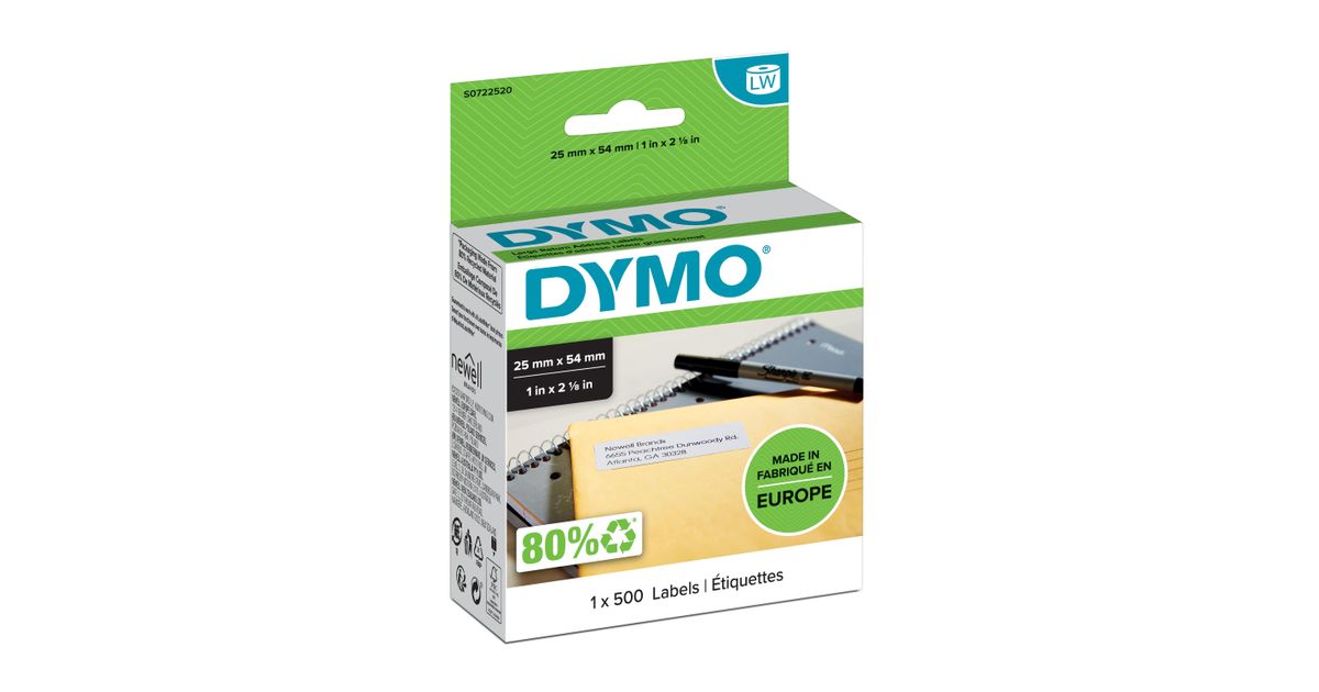 Dymo Lw Valge Iseliimuv Printerisilt Mt Shop 4806