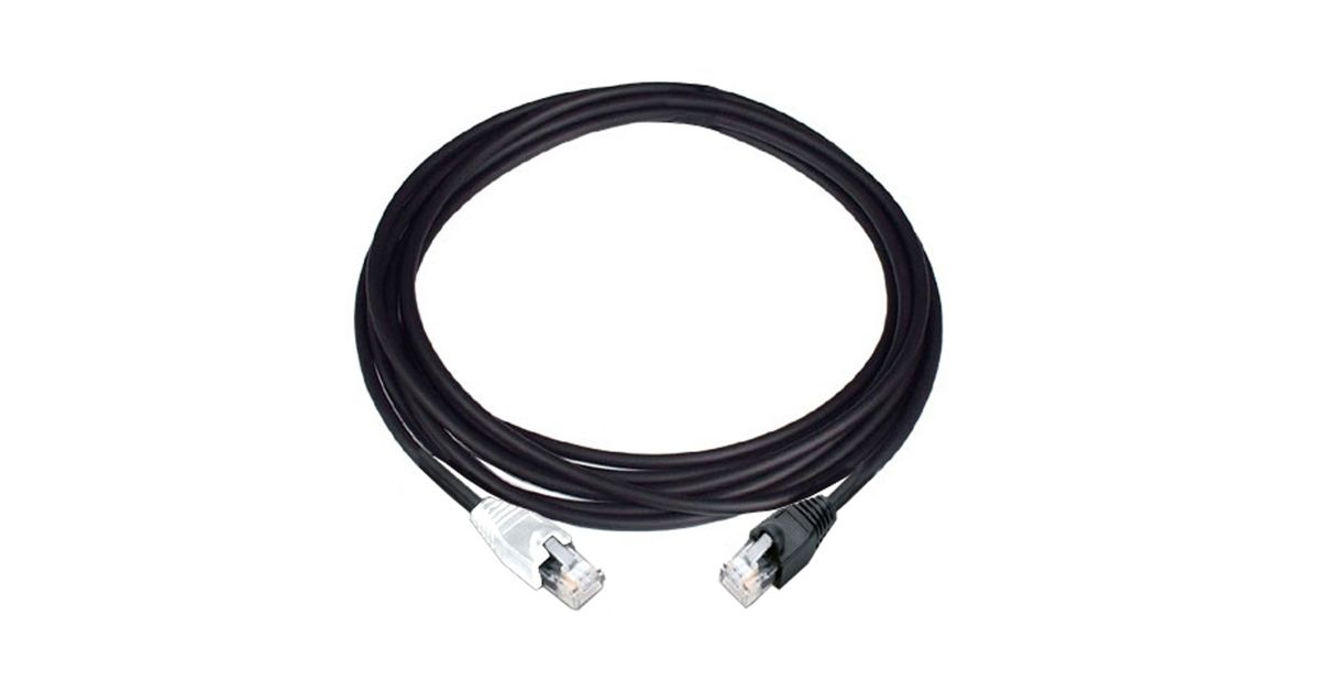 Sennheiser CBL RJ455 CAT5e Cable, black, 5m, for ADN Network