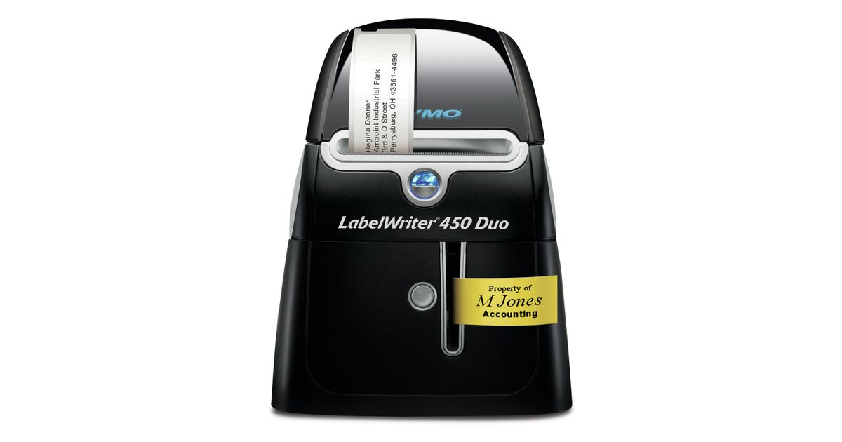  DYMO LabelWriter 450 Duo, Black, S0838920 : Office Products