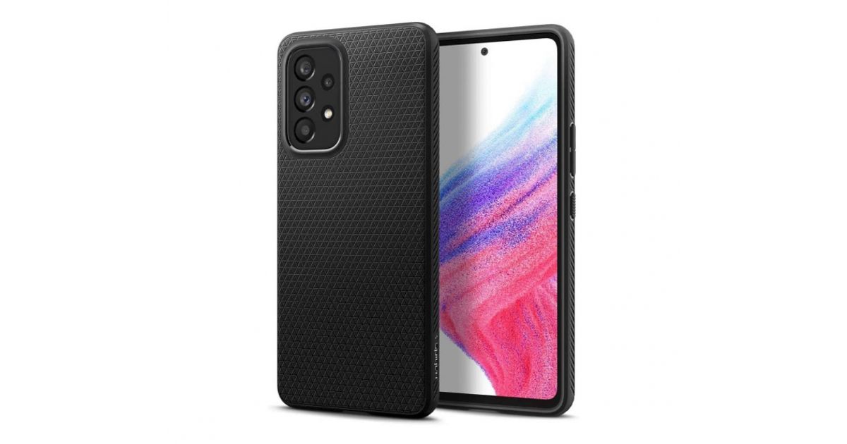 Spigen Liquid Air for Samsung Galaxy A53 black Ümbrised ja kotid