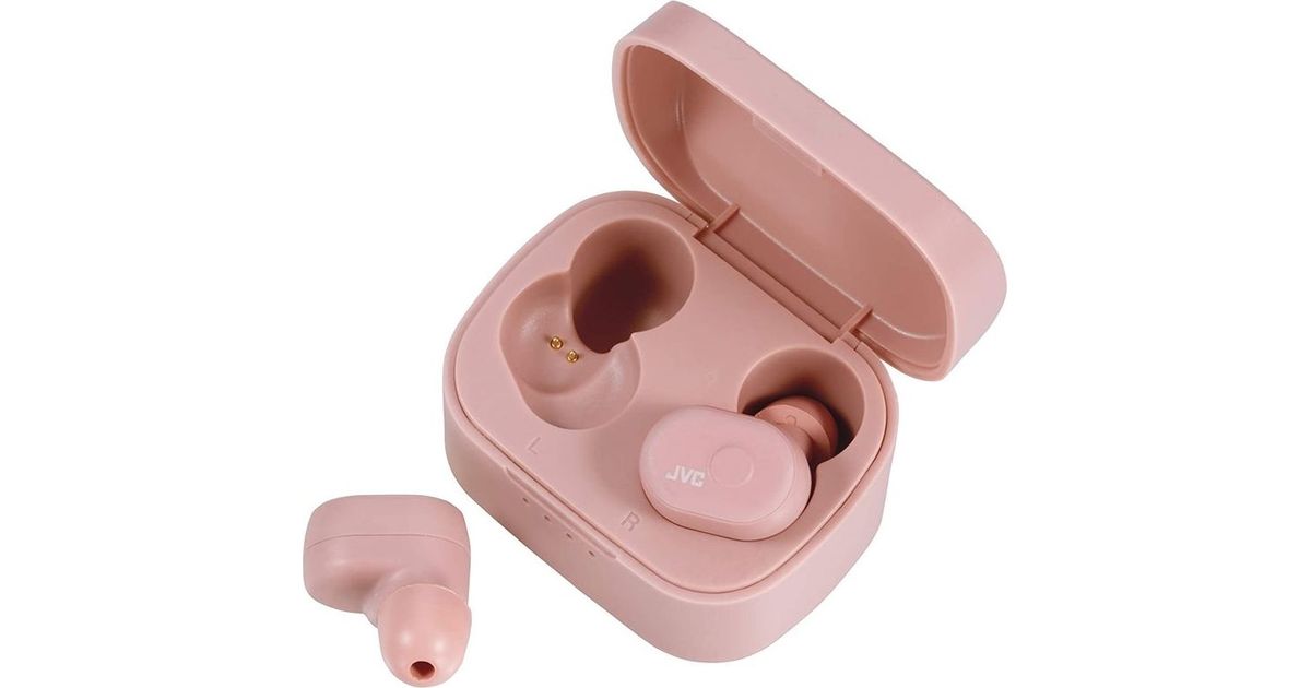 jvc pink wireless headphones