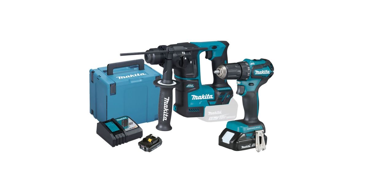 MAKITA battery combo kit 18V drill driver