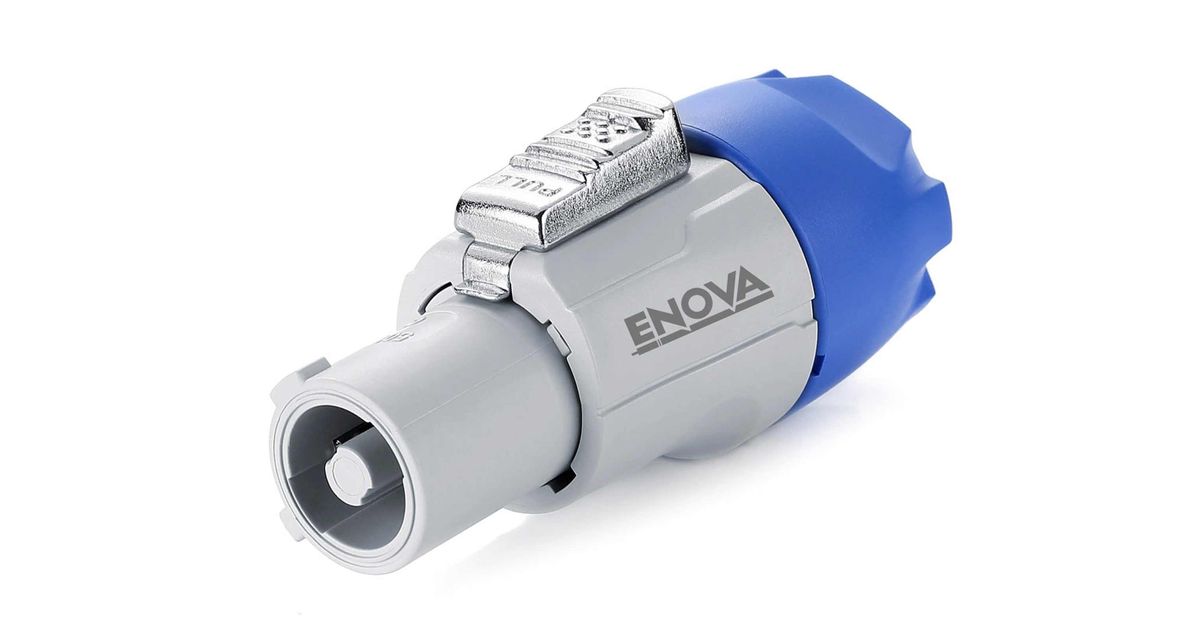 Enova PO23FP-OU Power Plug, female, GREY, 250V / 20A (POWER OUT ...
