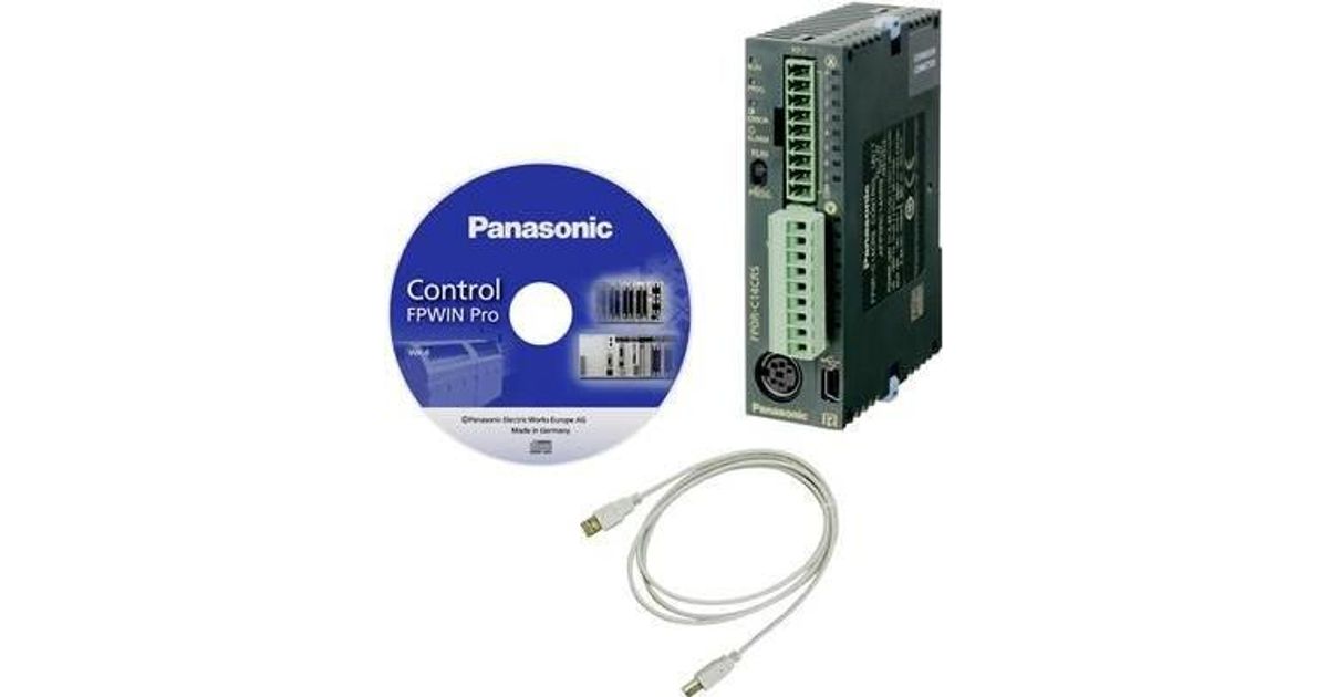 Panasonic Sps Starterkit Plc Starter Kit Kitafp0rc14rs 24 Vdc Kitafp0rc14rs Mt Shop 