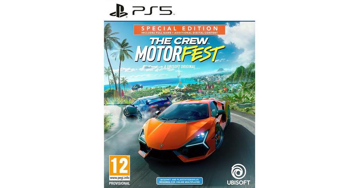 Contents of The Crew Motorfest editions