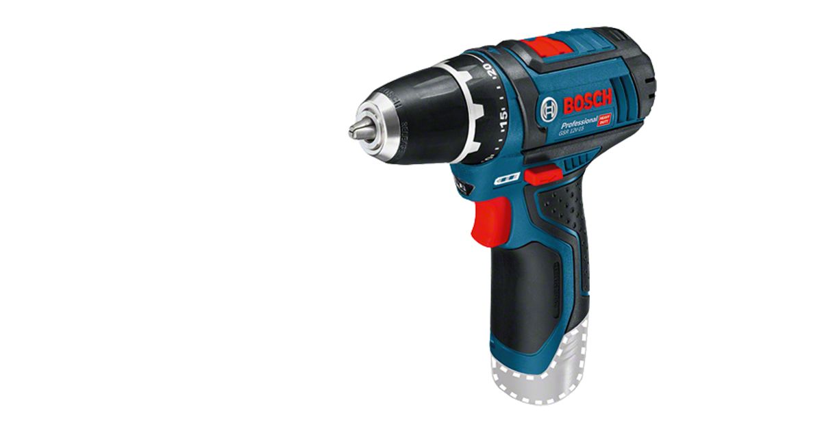 Cordless drill Bosch GSR 12V 15 SOLO 0 400 0 1.300 min. 1