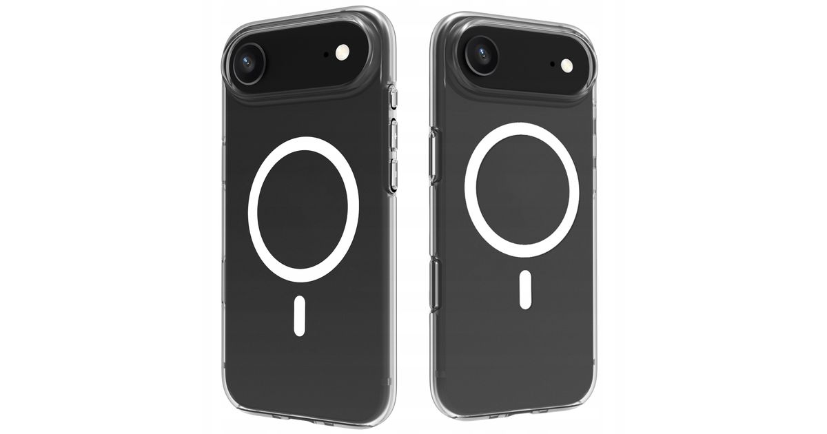 Etui Roobix Clarion MagSafe do iPhone 17 Air - przezroczyste ...