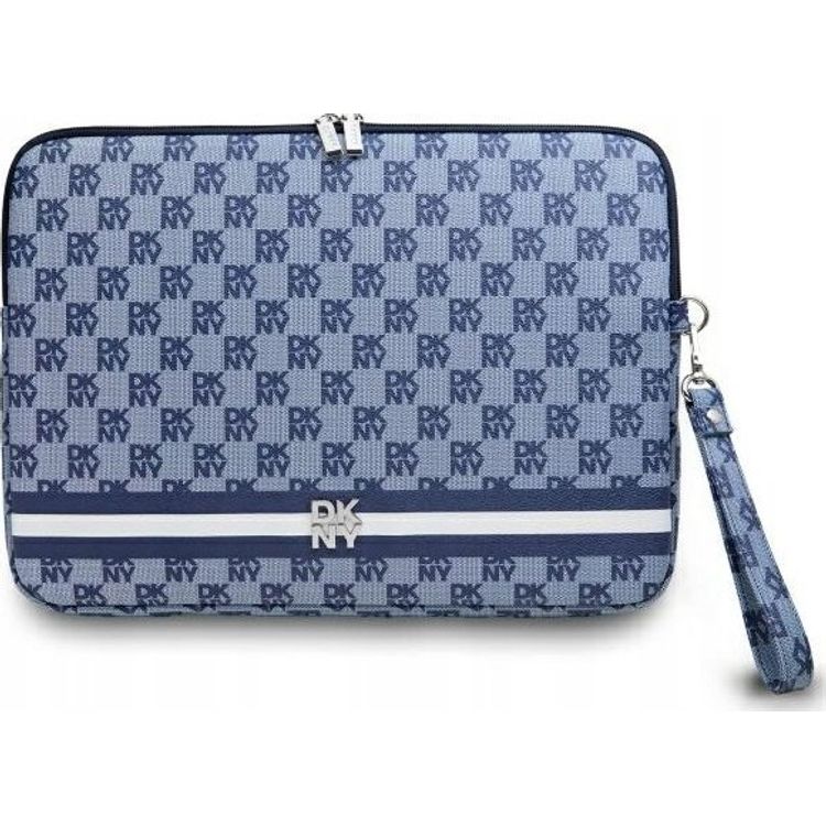 Tootefoto - DKNY varruka mbris DKCS14PVSHLB 14" sinine, sinine ruuduline mustriga tr kitud triibud