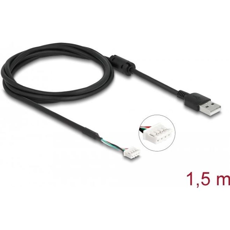 Tootefoto - Delock USB 2.0 Anschlusskabel f r 4 Pin Kameramodule V7 1,5 m (12089)