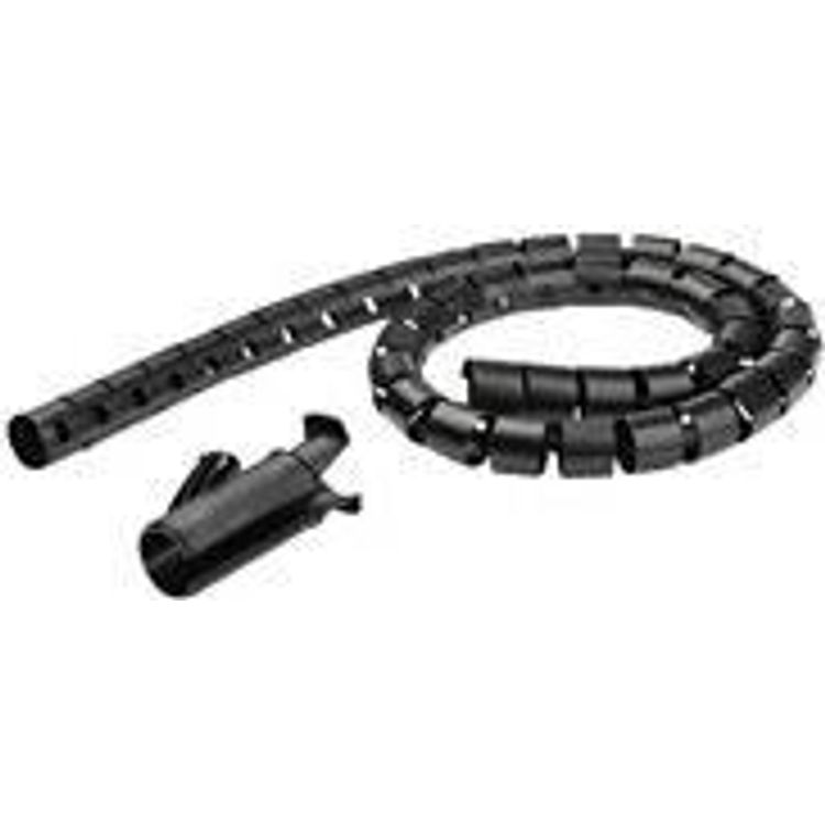 Tootefoto - StarTech.com CMSCOILED2 juhtmete organisaator Kaabli mbris Must 1 tk