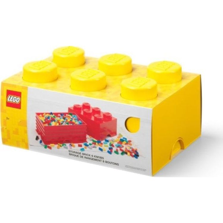 Tootefoto - Pojemnik klocek LEGO Brick 6 ( ty)
