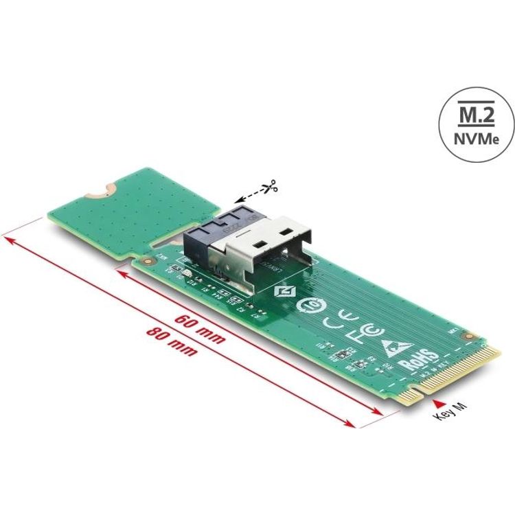 Tootefoto - M.2 Key M zu 1 x SFF-8654 4i Konverter