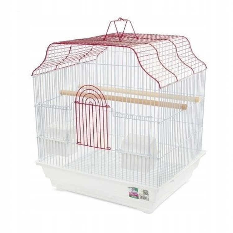 Tootefoto - Linnupuur, valgepunane, m tmed 40,6 x 36 x 45,5 cm