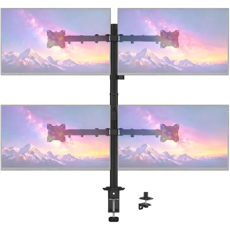 Tootefoto - MOZOS MS04 VESA RIIPPULATI KINNITUS 4 MONITORILE 17-32"