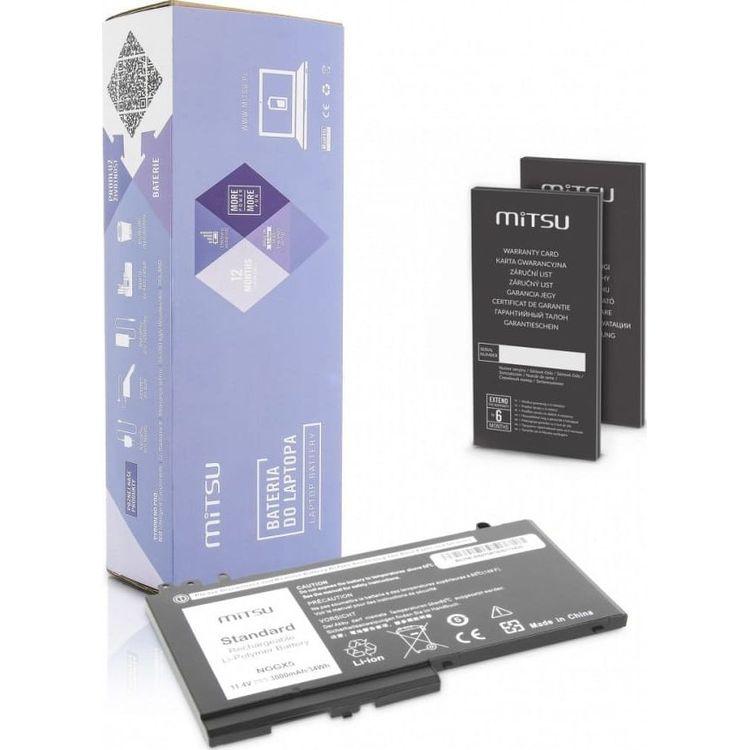 Tootefoto - Bateria Mitsu Bateria Mitsu do notebooka Dell Latitude E5250, E5270