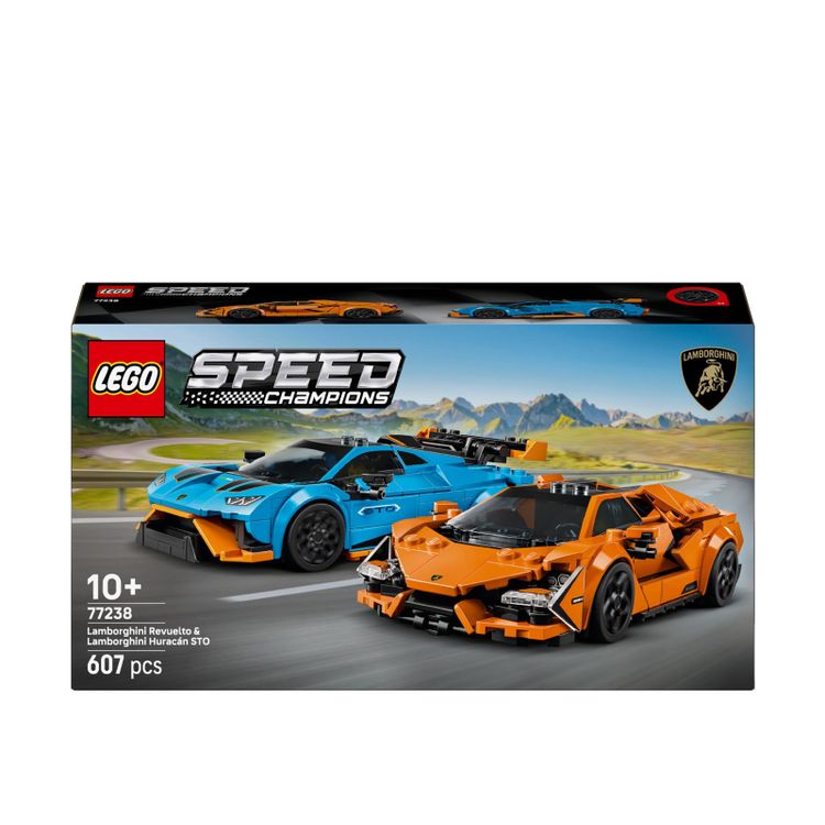 Tootefoto - Lego Speed Champions 77238 Lamborghini Revuelto and Hurac n STO