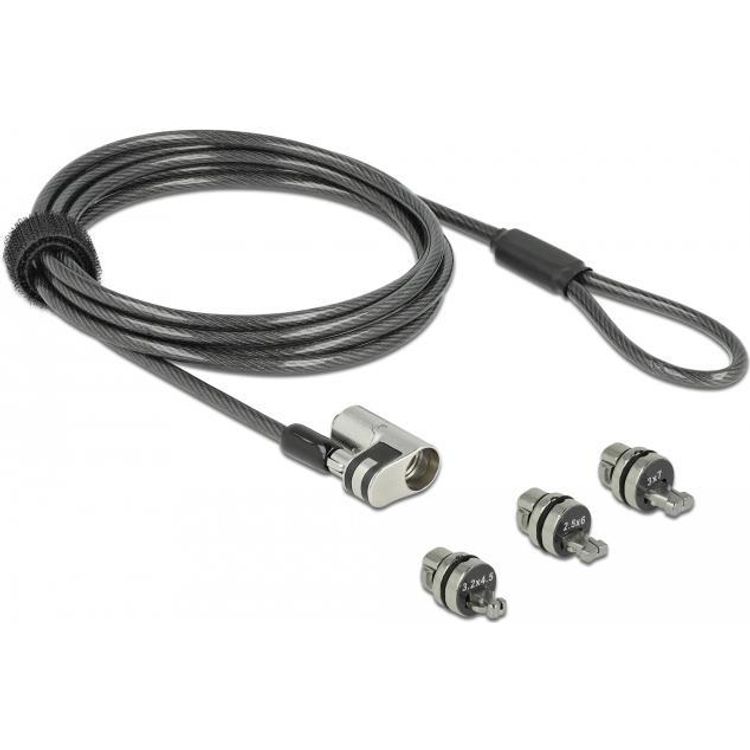 Tootefoto - Navilock 20676 kaablilukk Must, H be 2 m