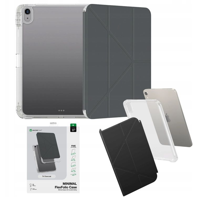 Tootefoto - AMAZINGTHING minimaalne mbris iPad Air M3 11" - must