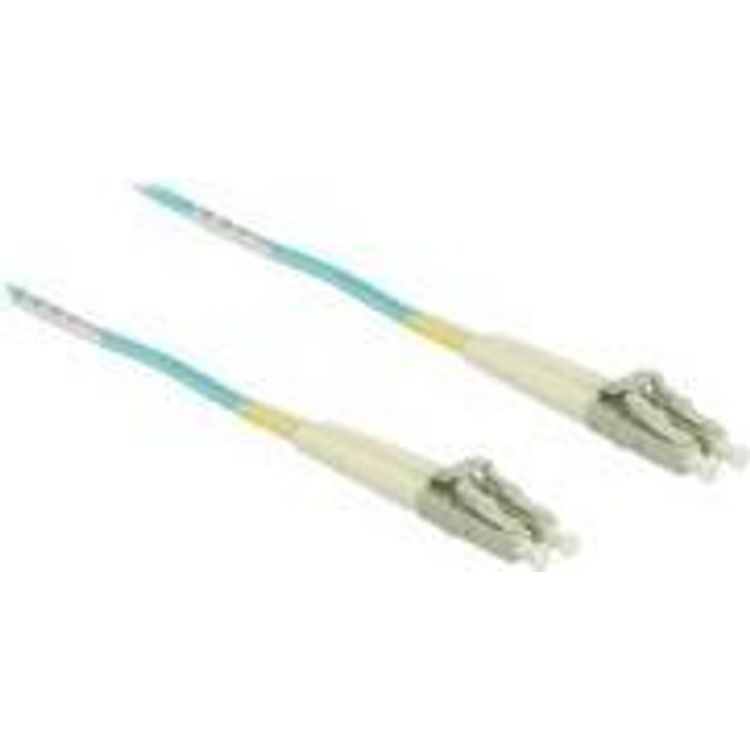 Tootefoto - DeLOCK 86562 kiudoptiline kaabel 10 m LC OM3 Rohekassinine v rv