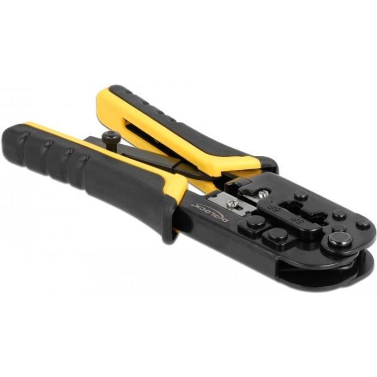 Tootefoto - DeLOCK 90520 kaablitangid Kinnituspress Valge, Kollane