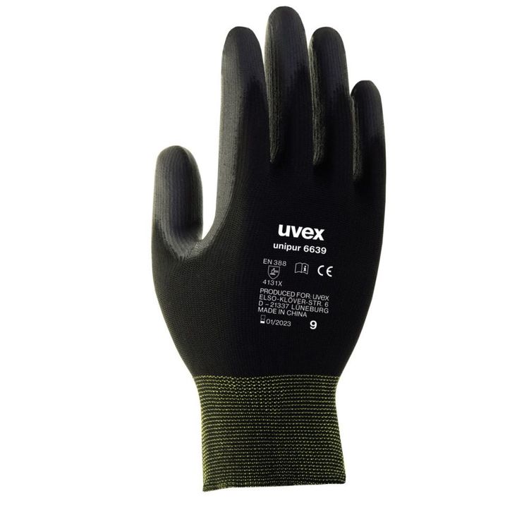 Tootefoto - Uvex protective glove Nylon / Pustrickhsunipur 6639 Gr. 10 | 1 pair