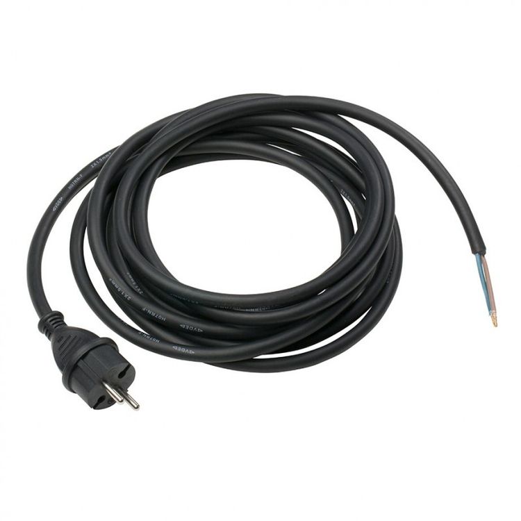 Tootefoto - Pistikuga kaabel AS-SCHWABE H05RN-F 2x1,0 5m