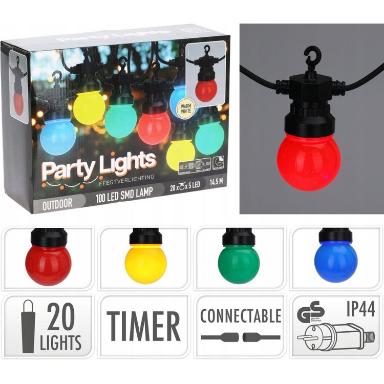 Tootefoto - ProGarden GARDEN PARTY TULI 20LED G50 TAIMER KOMBLEERITAV V RV