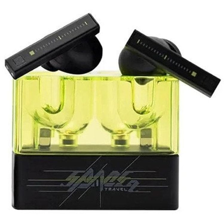 Tootefoto - Moondropi kosmosereis 2 - must - TWS HI -Fi k rvaklapid, millel on m ra v hendamine