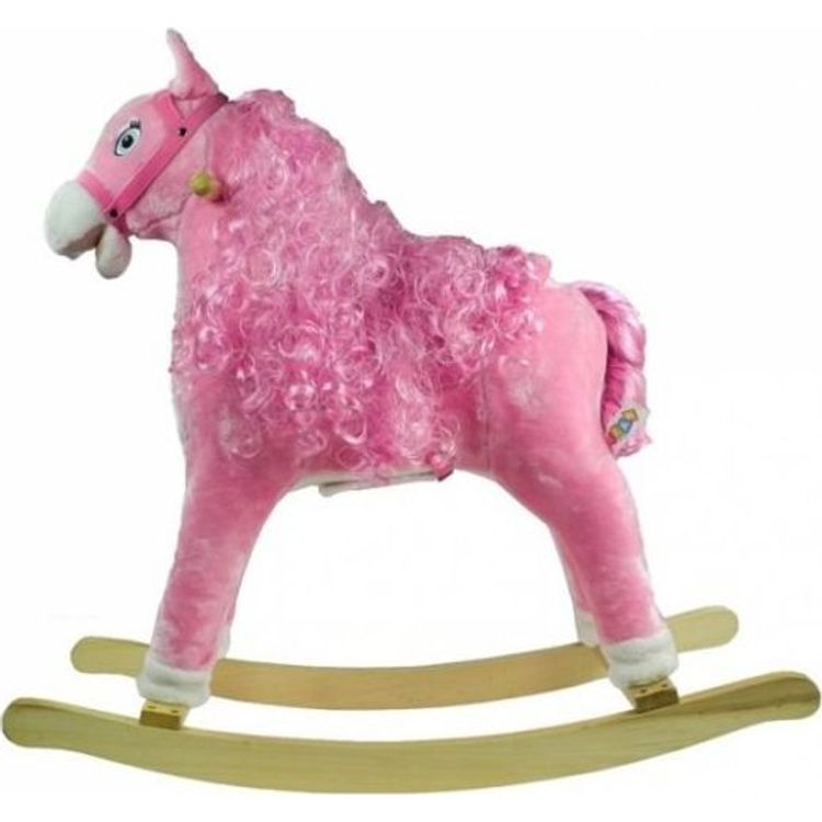 Tootefoto - Lean Sport Rocking Horse Pink koos lokkide helidega 74 cm