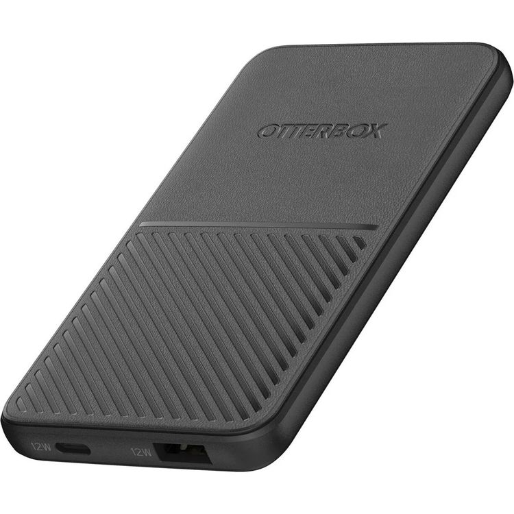 Tootefoto - OtterBox Powerbank 5K MAH, USB, A&C, 12W, black