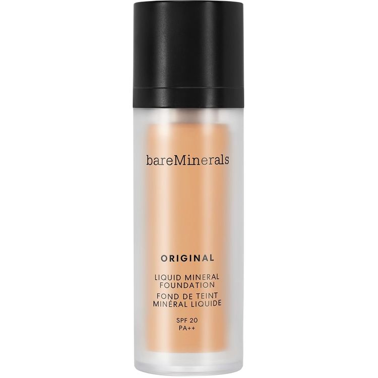 Tootefoto - BareMinerals, originaal vedel mineraal, helendav, vedel jumestuskreem, 20, kuldpruun, SPF 20, 30 ml naistele