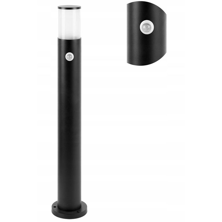 Tootefoto - DALIA oprawa ogrodowa s upek z czujnikiem ruchu, E27, max. 15W, IP54, 80 cm, czarny