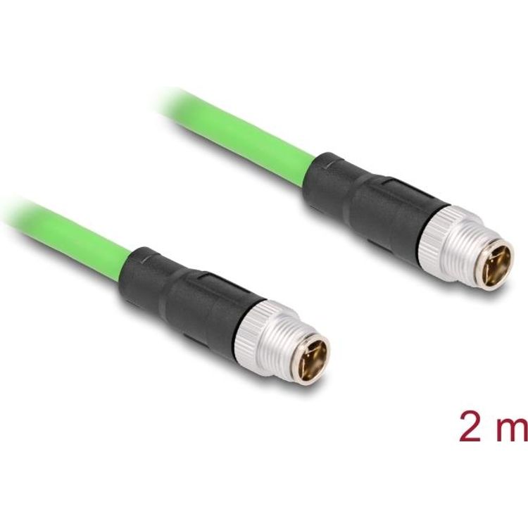 Tootefoto - DeLOCK 80437 Netzwerkkabel Gr n 2 m SF/UTP (S-FTP) (80437)