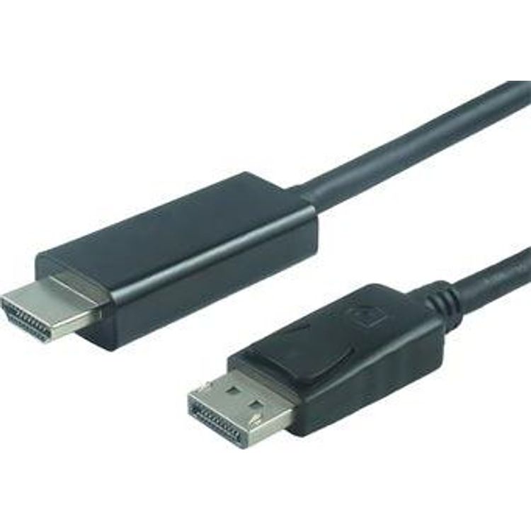 Tootefoto - PremiumCord KPORTADK04-03 videokaabliadapter 3 m DisplayPort HDMI Must