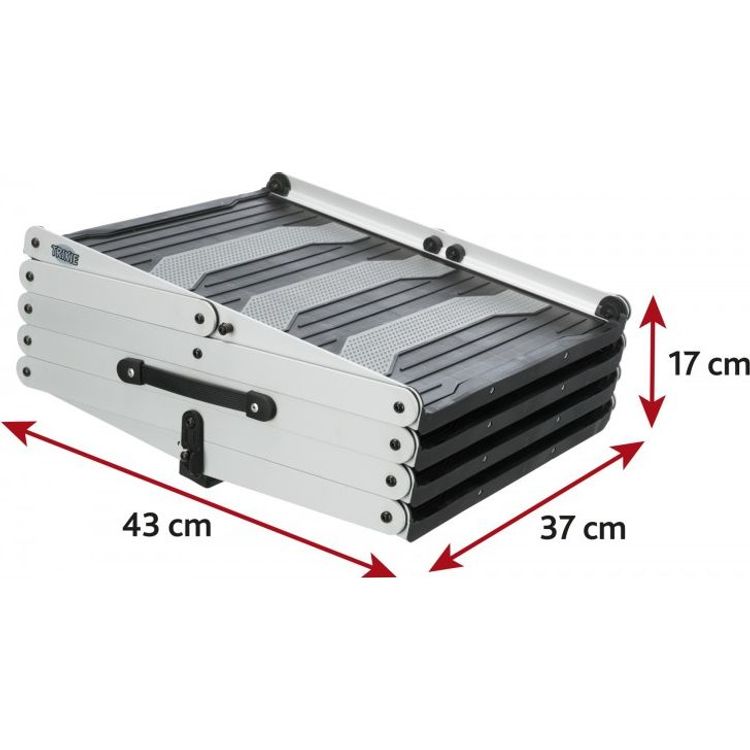 Tootefoto - Trixie Schodki sk adane, aluminium, szer:37 cm/wys. do 70 cm/d :do 160