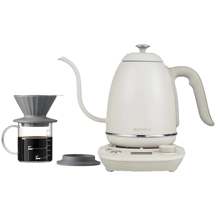 Tootefoto - BUYDEEM Electric Gooseneck Coffee Kettle, model K821, color Oat White EU