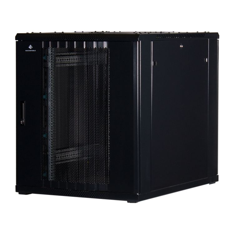 Tootefoto - Rockstable RS19-8018PP p stik 18U Eraldiseisev serverikapp Must