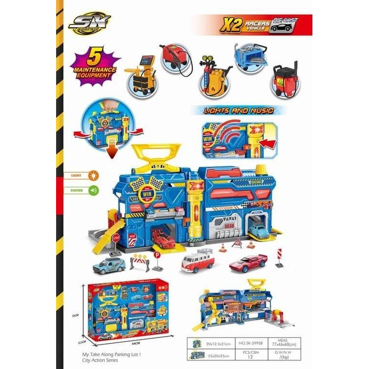 Tootefoto - Zestaw Parking SK-599SB